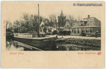 ansichtkaart: Anna Paulowna, Kleine Sluis