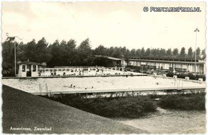 Amstelveen, Zwembad ansichtkaart: Amstelveen, Zwembad