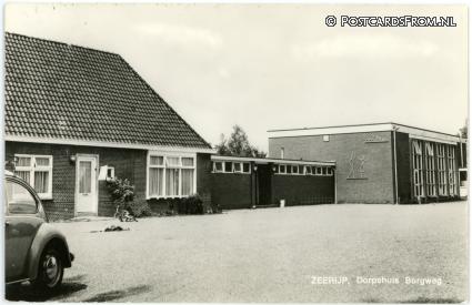 ansichtkaart: Zeerijp, Dorpshuis Borgweg
