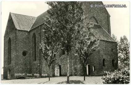 ansichtkaart: Zeerijp, Ned. Herv. Kerk
