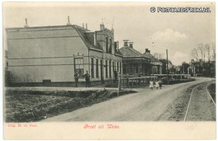 Wehe den Hoorn, Groet uit Wehe ansichtkaart: Wehe den Hoorn, Groet uit Wehe