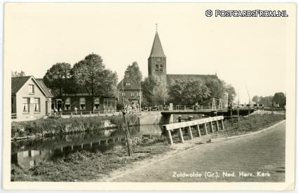 ansichtkaart: Zuidwolde GN, Ned. Herv. Kerk