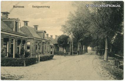 ansichtkaart: Marssum FR, Beetgummerweg