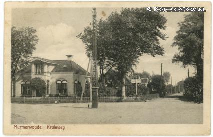 ansichtkaart: Murmerwoude, Kruisweg