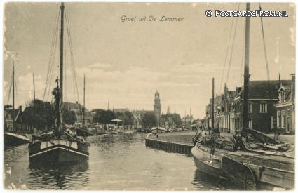 Lemmer, Groet uit ansichtkaart: Lemmer, Groet uit