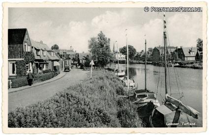 ansichtkaart: Lemmer, Turfland
