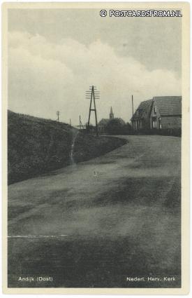 Andijk, Oost. Nederl. Herv. Kerk ansichtkaart: Andijk, Oost. Nederl. Herv. Kerk