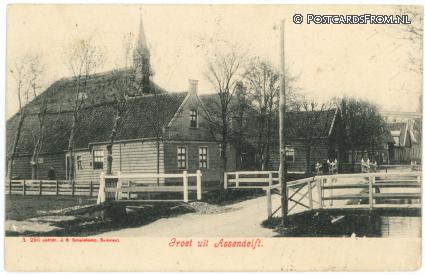 Assendelft, Groet uit ansichtkaart: Assendelft, Groet uit