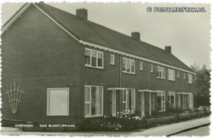 Ankeveen, Van Blaricumlaan ansichtkaart: Ankeveen, Van Blaricumlaan