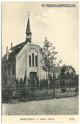 Ankeveen, Herv. Kerk ansichtkaart: Ankeveen, Herv. Kerk