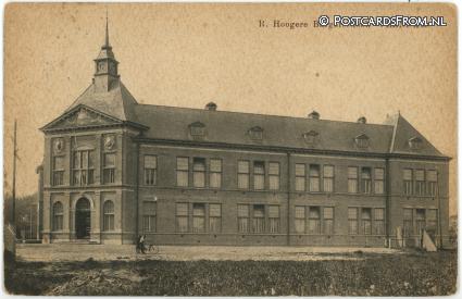 Veendam, R. Hoogere Burgerschool ansichtkaart: Veendam, R. Hoogere Burgerschool
