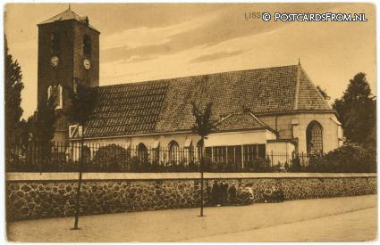 ansichtkaart: Lisse, Ned. Herv. Kerk