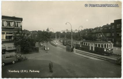 ansichtkaart: Voorburg, Parkweg